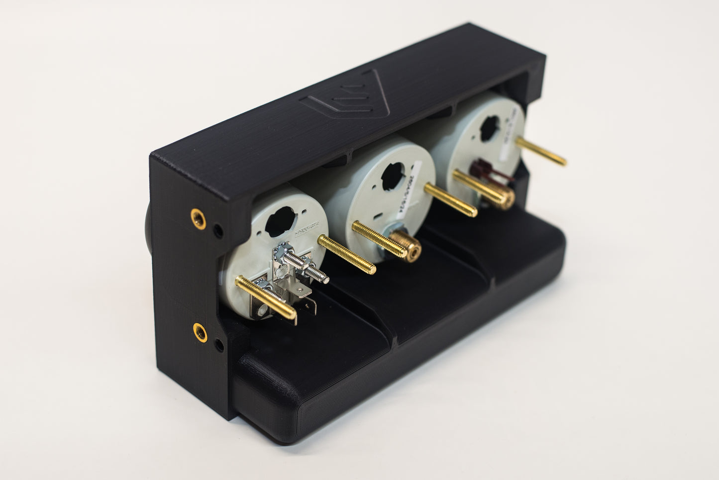 Universal Double-DIN Gauge Panel with Phone Storage Slot