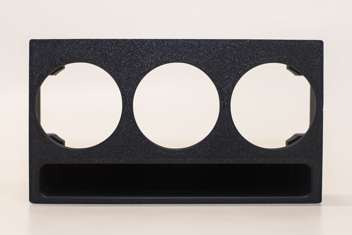 Universal Double-DIN Gauge Panel with Phone Storage Slot