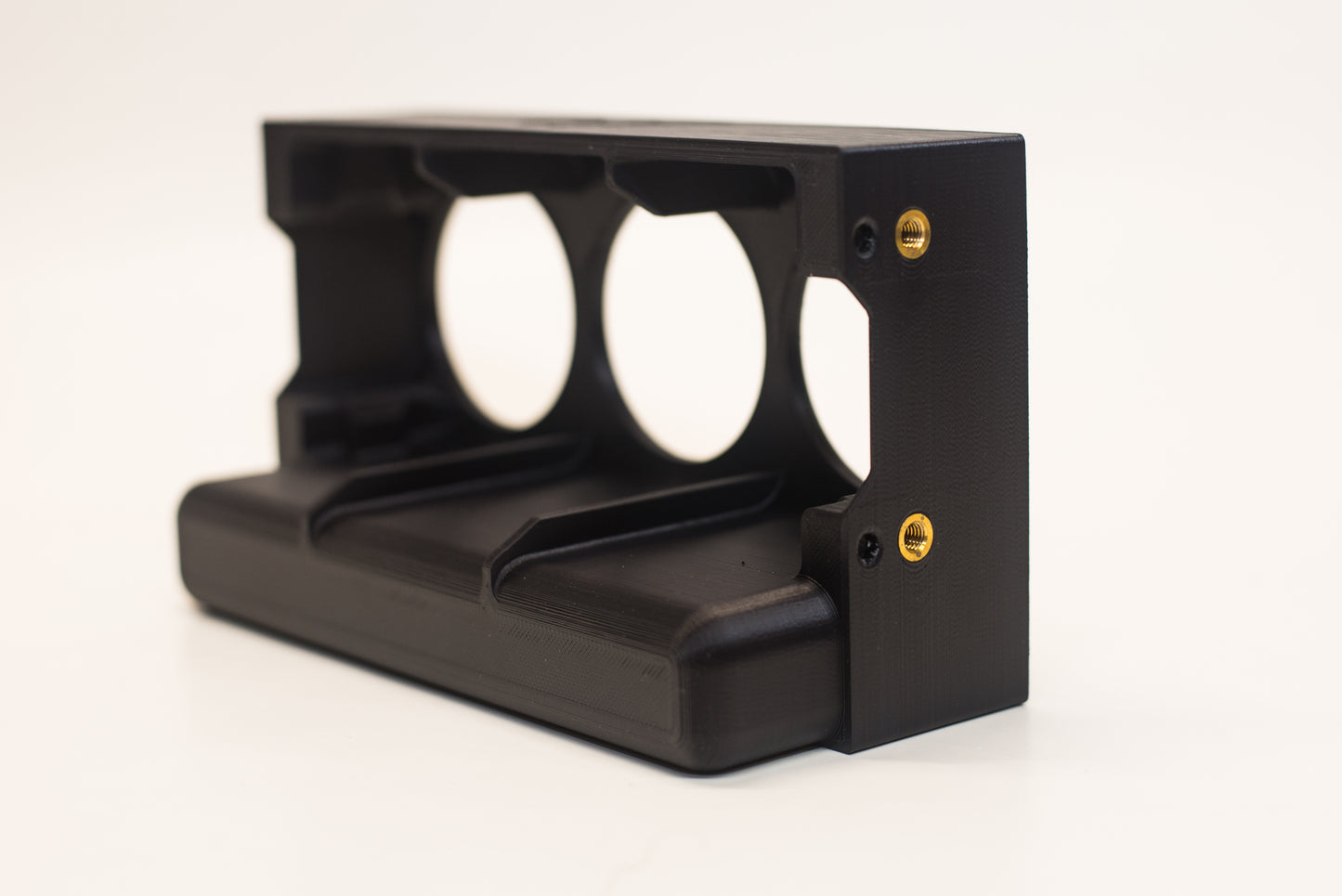 Universal Double-DIN Gauge Panel with Phone Storage Slot
