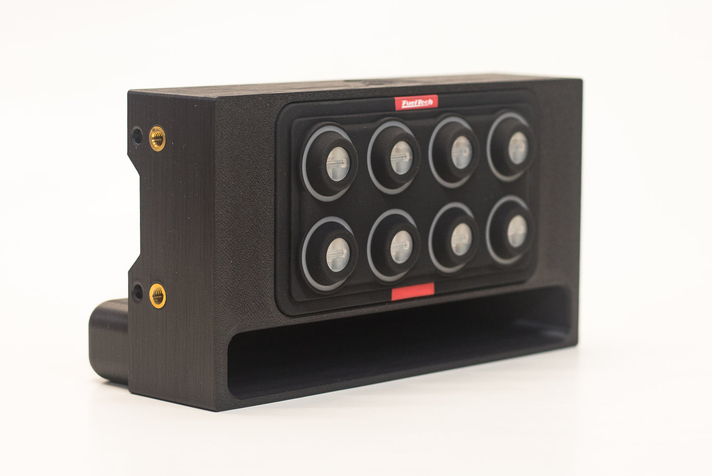 Universal Double-DIN Gauge Panel with Phone Storage Slot