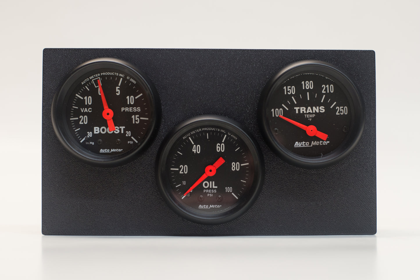 Universal Double-DIN Gauge Panel with Phone Storage Slot