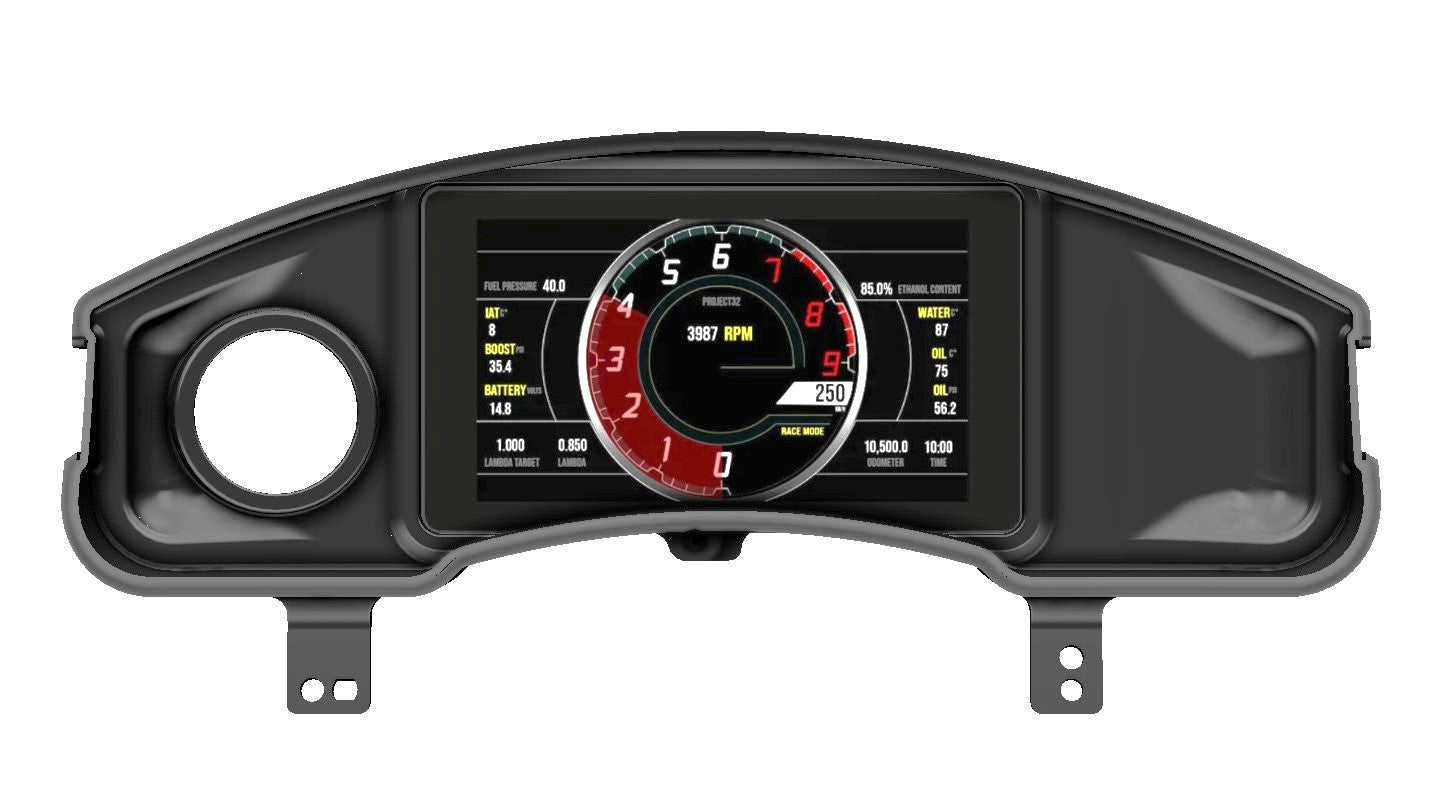 Toyota MR2 Cluster Mount for Digital Dash