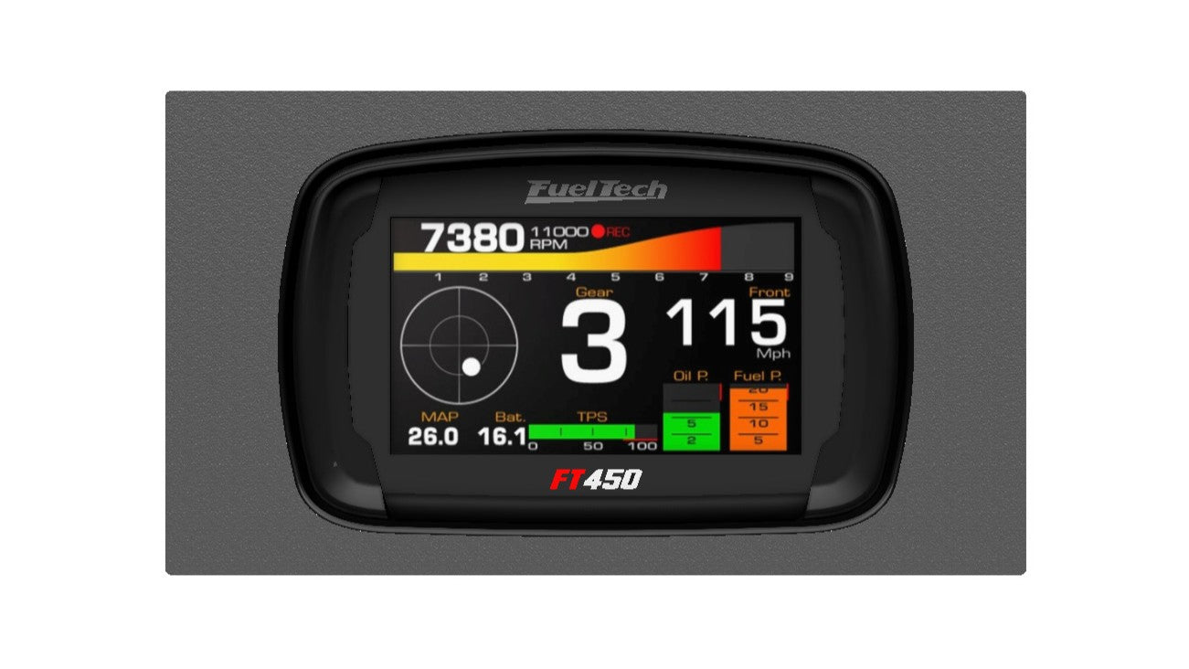 Universal Double-DIN Mount for FuelTech FT450/550 & 600