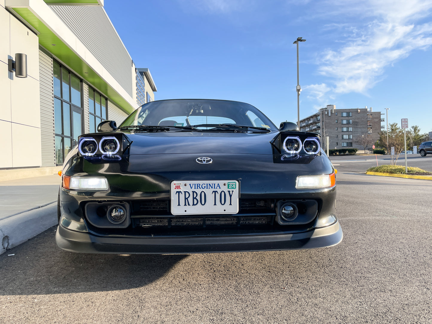 Toyota MR2 Fog Lights with Brake Ducts