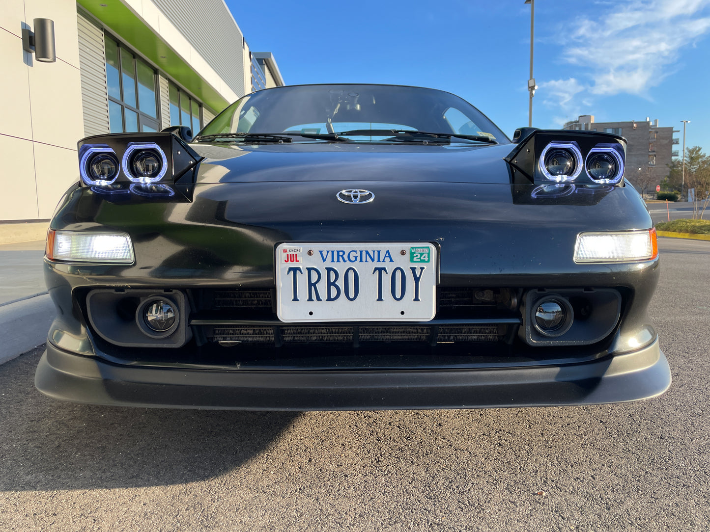 Toyota MR2 Fog Lights with Brake Ducts