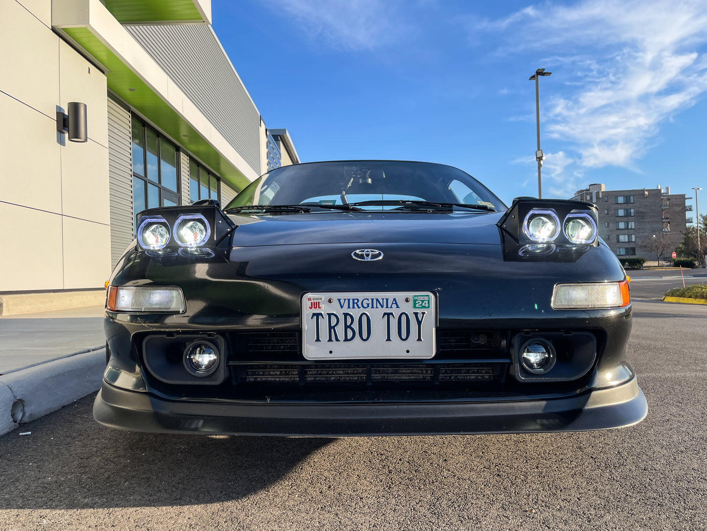 Toyota MR2 Fog Lights with Brake Ducts