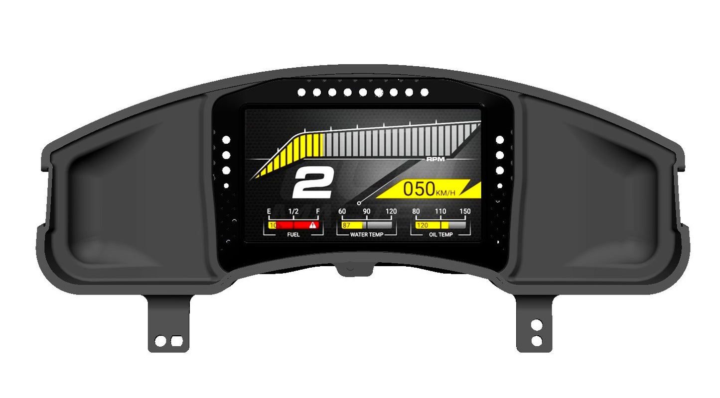 Toyota MR2 Cluster Mount for Digital Dash
