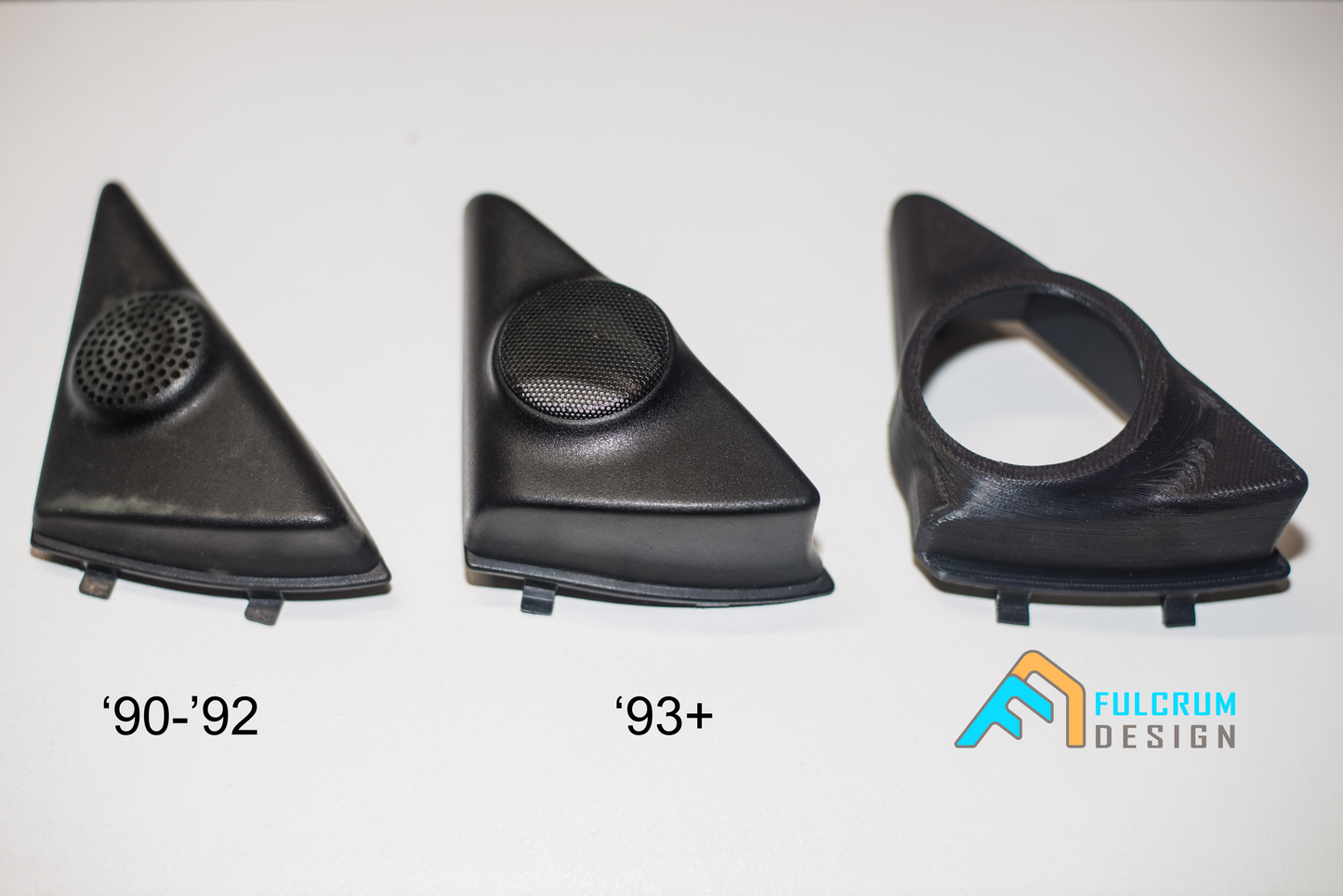 Toyota MR2 Tweeter Covers / Pods V2