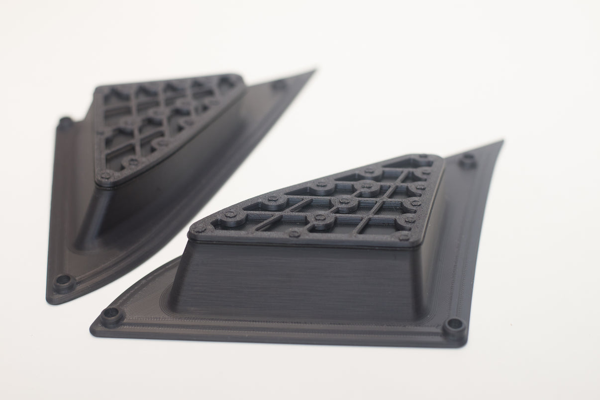 Toyota MR2 Rear Quarter Window Vents – Fulcrum Design