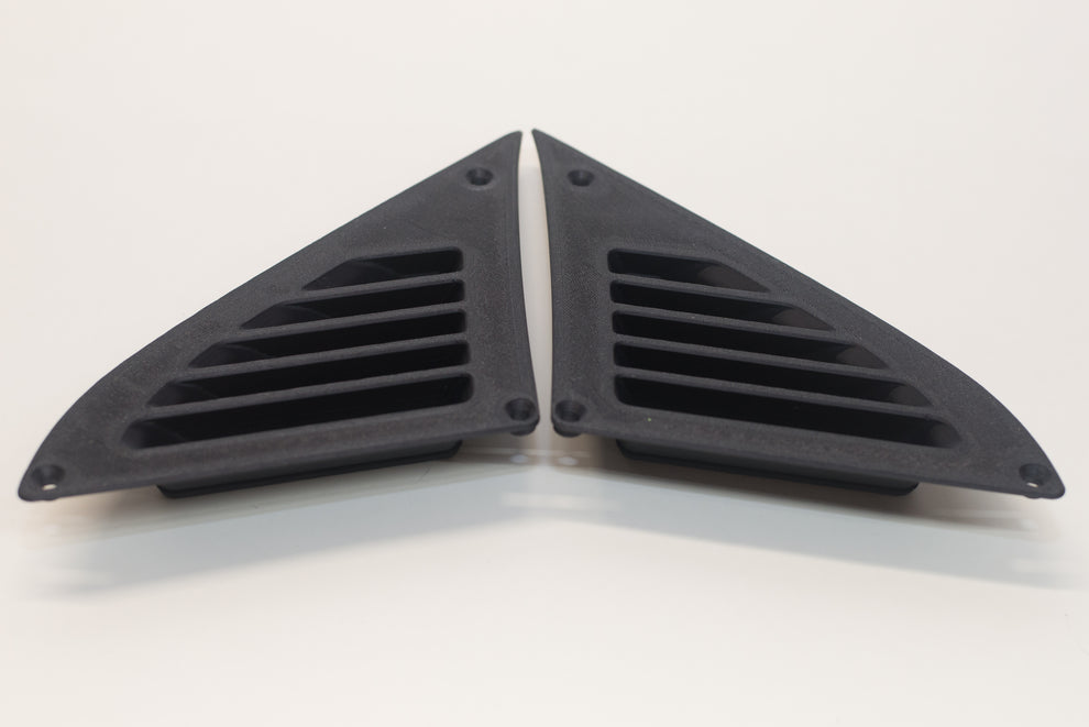 Toyota MR2 Rear Quarter Window Vents – Fulcrum Design