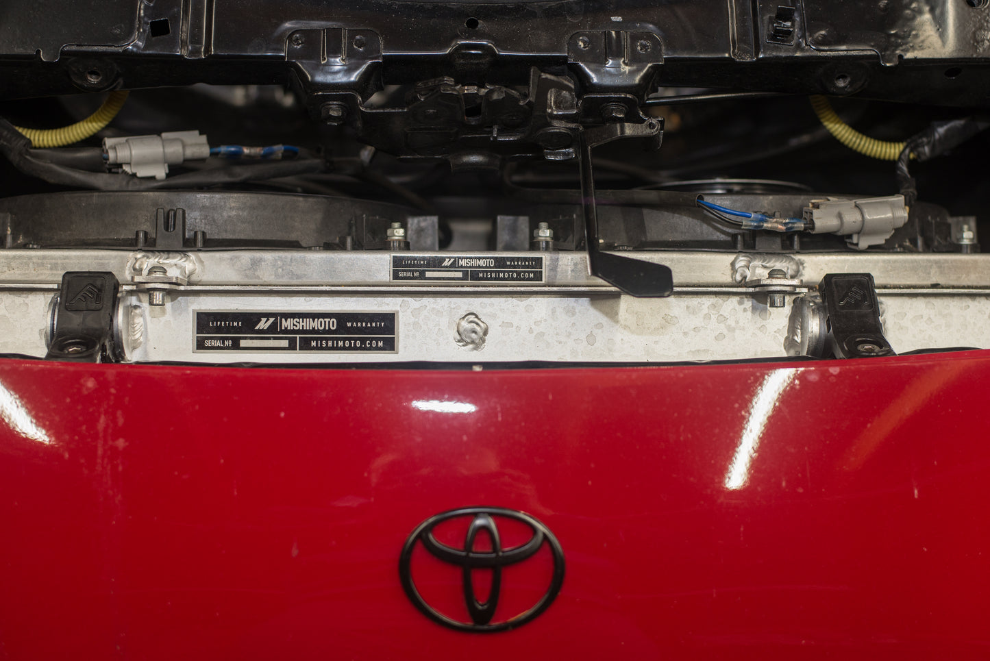 Toyota MR2 Radiator Tilt Bracket / Skid Plate