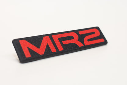 Custom MR2 Zenki Emblem Plate