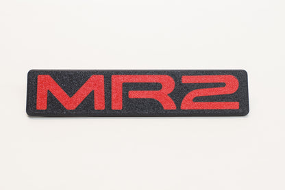 Custom MR2 Zenki Emblem Plate