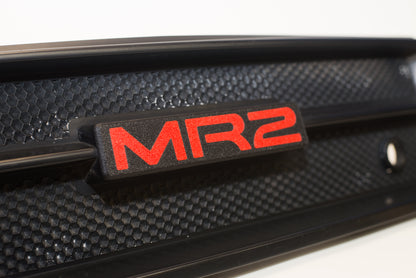 Custom MR2 Zenki Emblem Plate