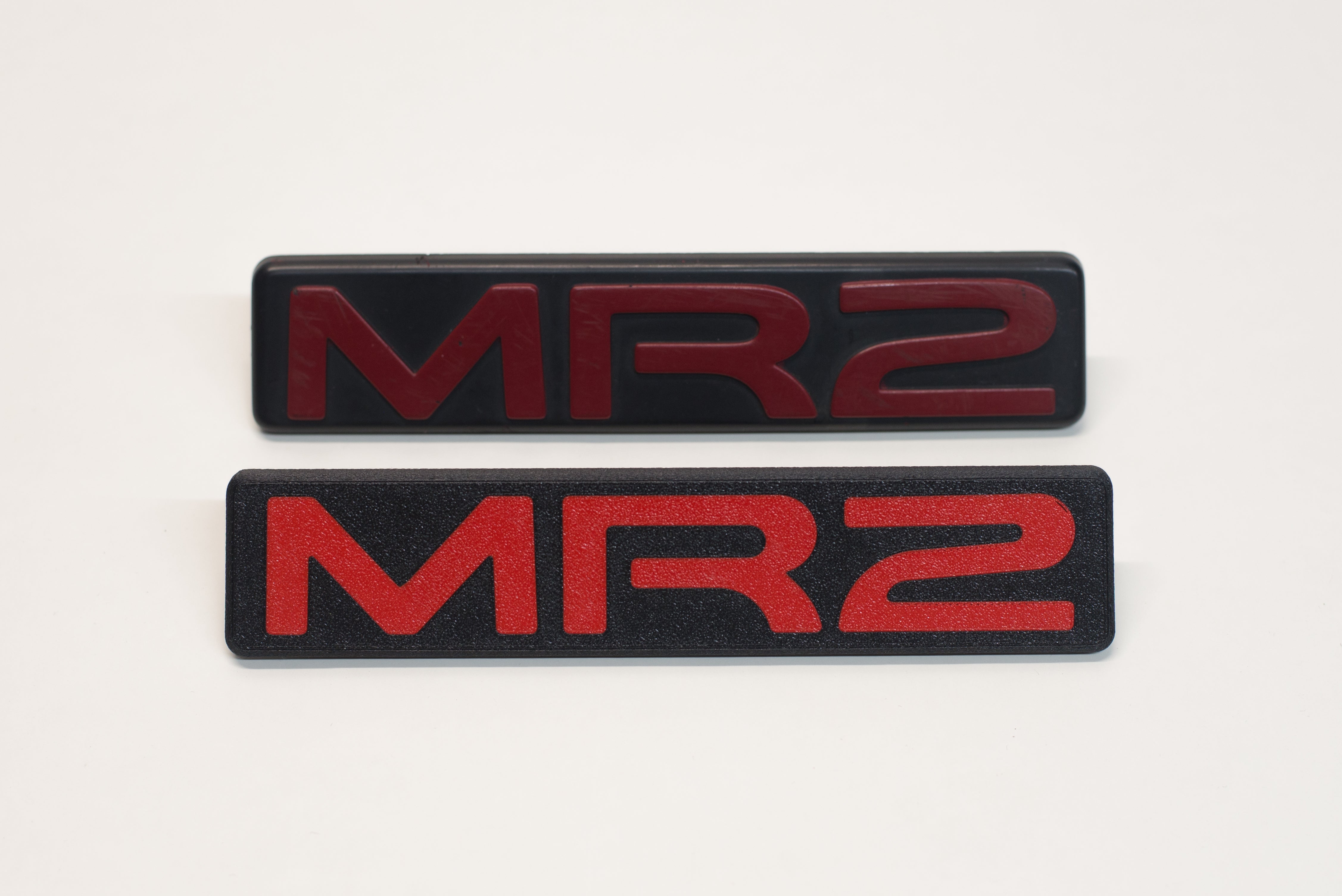 Custom MR2 Zenki Emblem Plate – Fulcrum Design