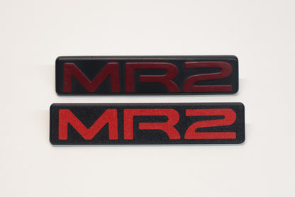 Custom MR2 Zenki Emblem Plate