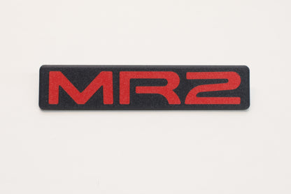 Custom MR2 Zenki Emblem Plate