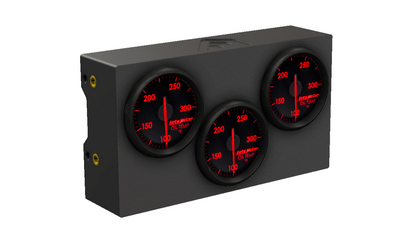 Universal Double-DIN Gauge Panel with Phone Storage Slot