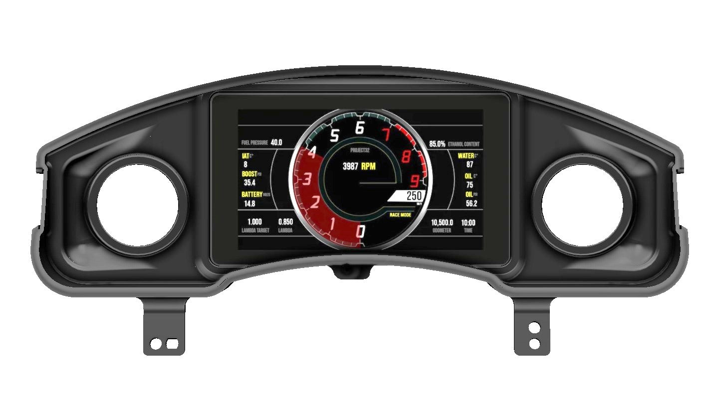 Toyota MR2 Cluster Mount for Digital Dash