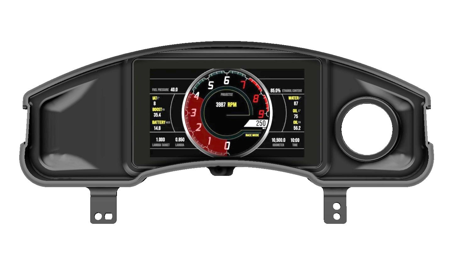 Toyota MR2 Cluster Mount for Digital Dash