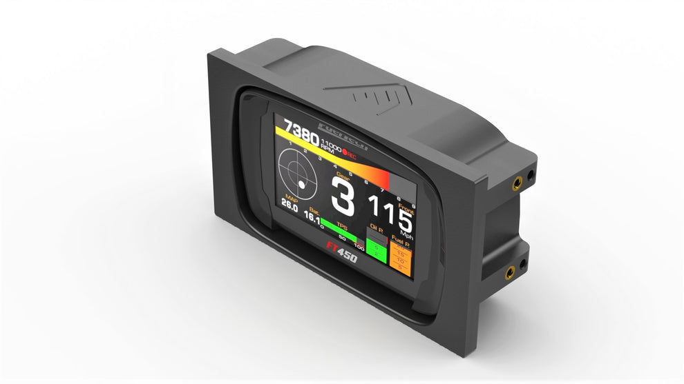 Universal Double-DIN Mount for FuelTech FT450/550 & 600 β Fulcrum Design